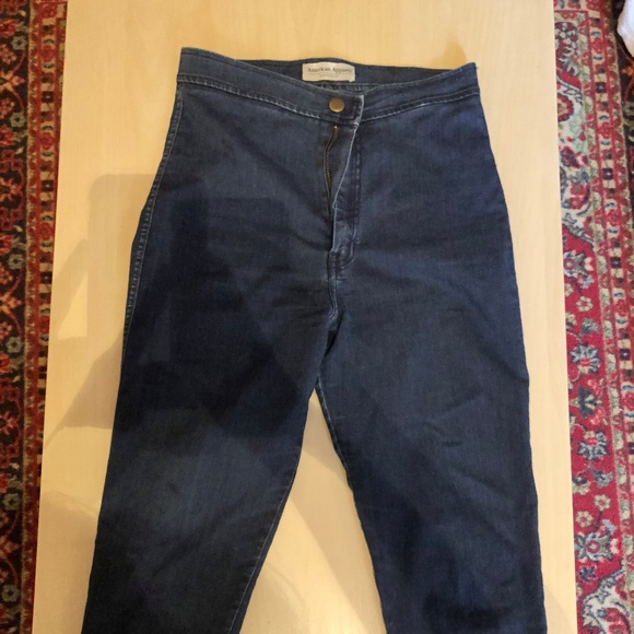 American Apparel original dark blue easy jeans - Picture 1 of 4